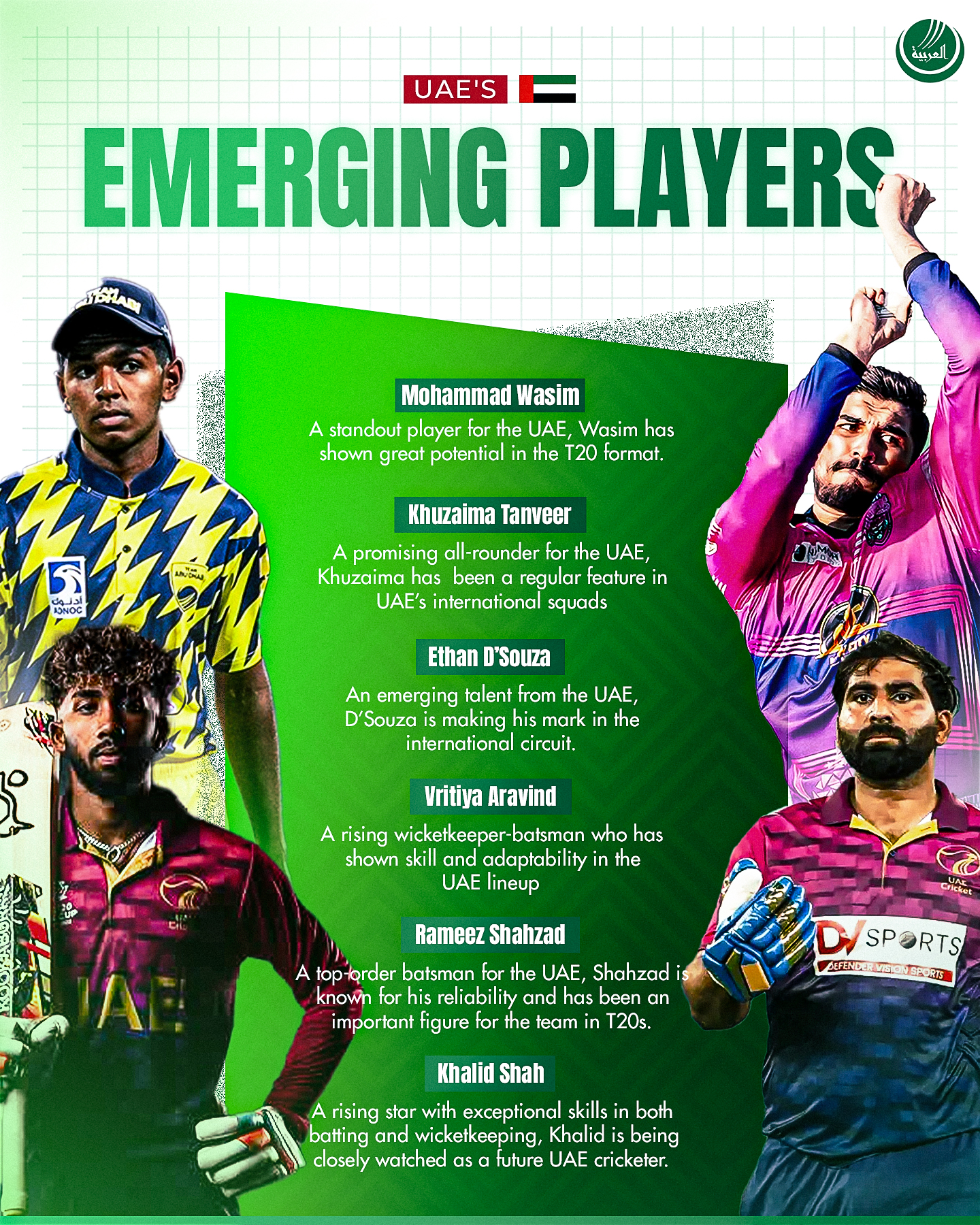 uae emerging players